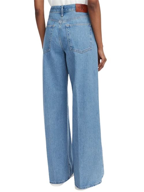 Jeans dritto a gamba larga Calvin Klein Jeans | LV047G906GYRC